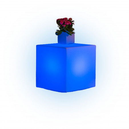 Youcube Bright Blue Light in Monacis Polymer - Cm 40X40X40 H