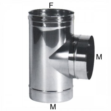 Coude T Inox 18 Latéral m Maral