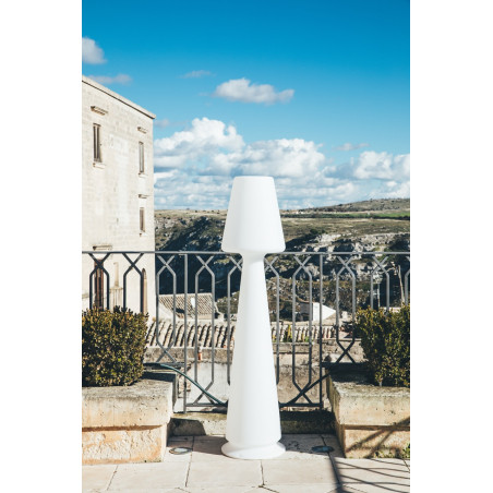 Lampe Chloe E27 Lumière Blanche en Polymère Monacis - Cm 165 H