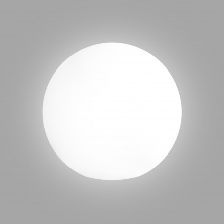 Lampada sfera di design Ø70 in polimero luce bianca per interno ed esterno - Made in Italy - Monacis