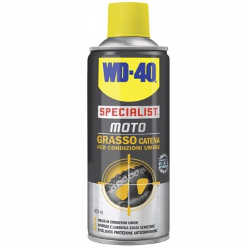 Graisse Chaînes Spray 400 ml Moto Wd40