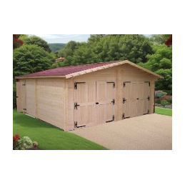 Garage doppio in legno...