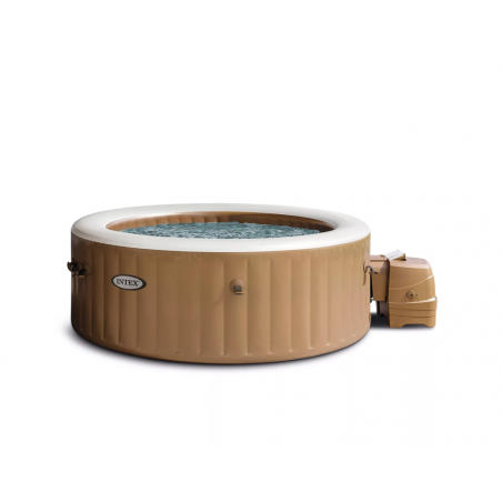 Spa gonfiabile idromassaggio 4 posti con riscaldamento 40°C e pompa filtro, diametro 196 cm altezza 71 cm per esterno - Intex
