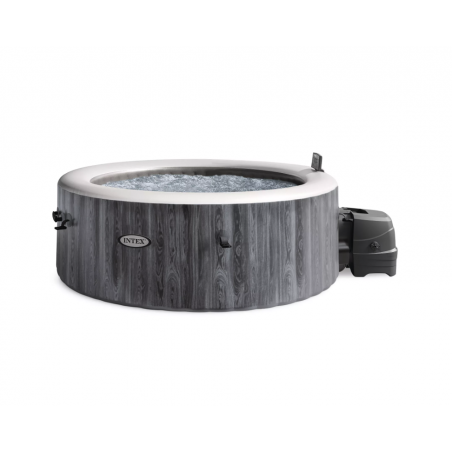 Spa gonfiabile idromassaggio 4 posti con WiFi, luce LED e poggiatesta, diametro 196 cm altezza 71 cm riscaldamento 40°C - Intex