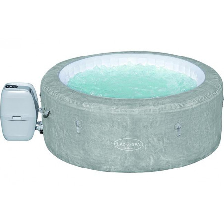 Spa gonfiabile Bestway Lay-Z-Spa Zurich AirJet 60065 Ø180x66 cm 2-4 posti con copertura EnergySense e riscaldamento 40°C