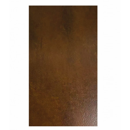 Pannelli decorativi parete effetto ruggine Corten, rivestimento murale PVC UV impermeabile 120x60 set 6 pezzi - Divina Home