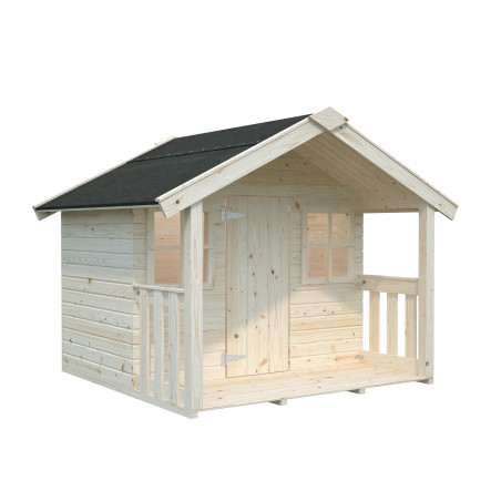 Casetta gioco bambini in legno 180x112 cm Felix con pavimento incluso – Esterni da Vivere