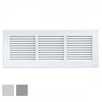 Grille Tôle 340X140 Maille Blanche