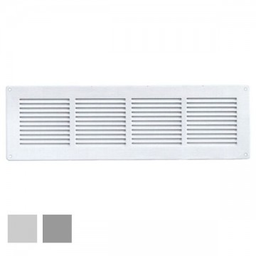 Grille Tôle 440X140 Maille Blanche