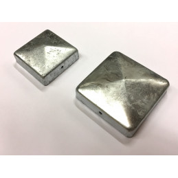 Tappo copripalo zincato 7x7...