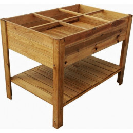 Orto rialzato in legno con...