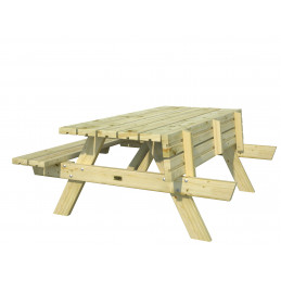 Tavolo picnic in legno con...