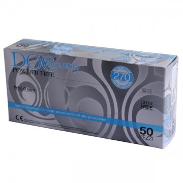 Nitrile Gloves Doc Scudo Powder Free pcs. 50m