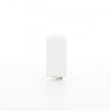 GW10195 Blank cover for 1 module White