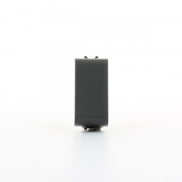 GW12195 Obturateur noir 1 module