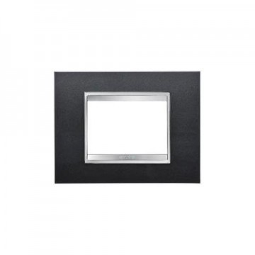 GW16203Va Placca Lux 3P Colore Ardesia