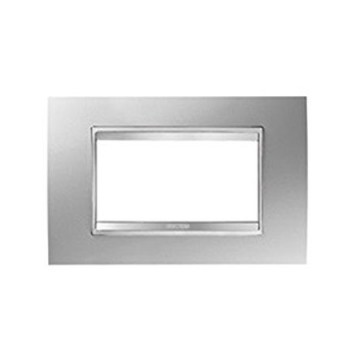 GW16204Vt Lux 4P Plaque Couleur Titane