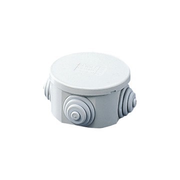 GW44001 Cassetta di Derivazione con Coperchio Basso a Pressione Ip44 Diametro 65Mm