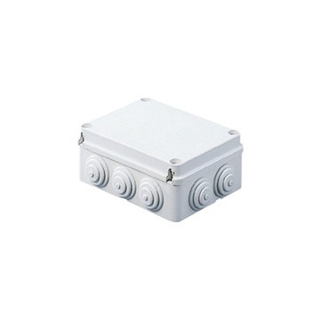 GW44007 Junction box with low screw cover Ip55 190X140X70