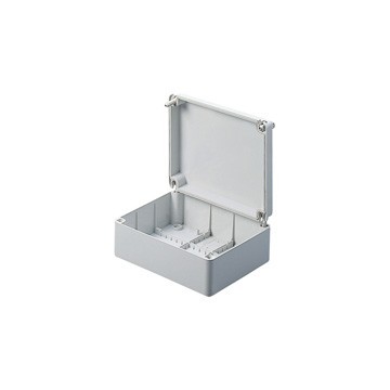GW44204 Junction box with low screw cover Ip56 100X100X50