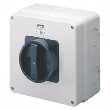 GW70401 2 Module 16A Ip65 Control Wall Rotary Switch