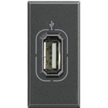 Hs4285 Usb Connector Socket Anthracite Color Axolute