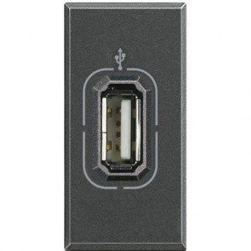 Prise Connecteur Usb Hs4285 Couleur Anthracite Axolute