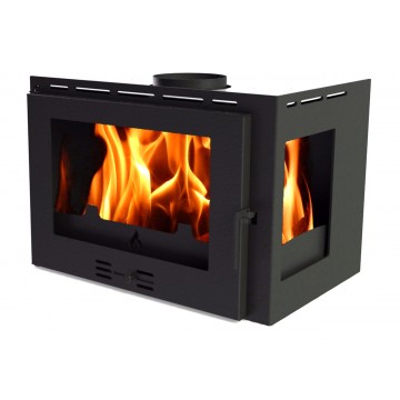 Insert for Wood Fireplace F.lli Lerda L-70 Angular 14 Kw