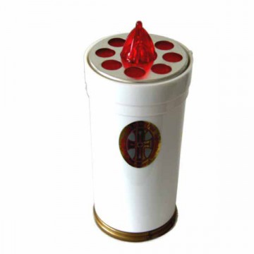 Votive Candle Lumi Battery Gg 60 Big White Ater