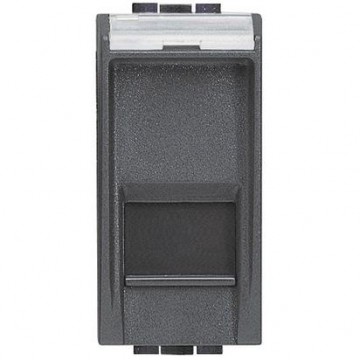 L4279C6 Livinglight Anthracite Rj45 Data Connector