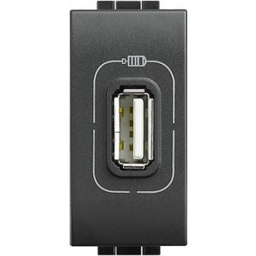 L4285C Chargeur Prise USB Livinglight Anthracite