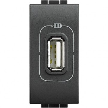 L4285C Livinglight Anthracite Usb Socket Charger