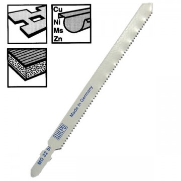 Blade H.105 mm D.2,0 Fe-Cu-Pan pcs.5 Mg32Bi Wilpu